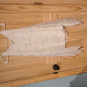 Beautiful pure silk Italian tunic blouse